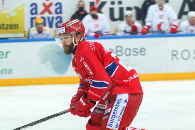 Photo hockey match Rapperswil-Jona - Lausanne le 27/02/2021