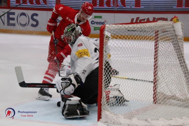 Photo hockey match Lausanne - Fribourg le 02/03/2021