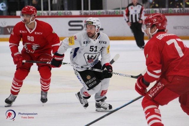 Photo hockey match Lausanne - Fribourg le 02/03/2021