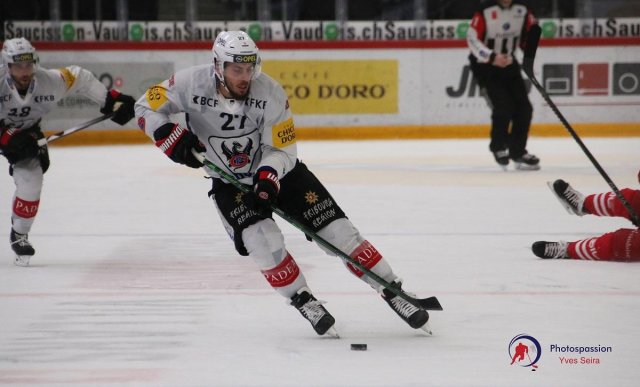 Photo hockey match Lausanne - Fribourg le 02/03/2021