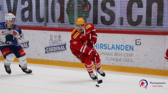 Photo hockey match Lausanne - Zürich le 05/03/2021