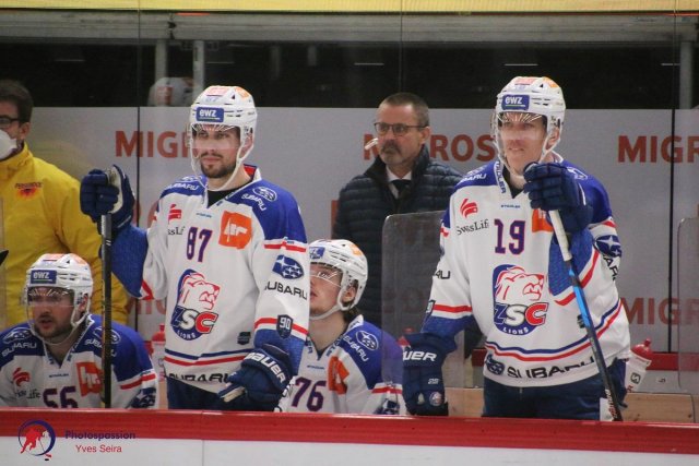 Photo hockey match Lausanne - Zürich le 05/03/2021