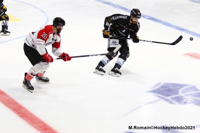 Photo hockey match Rouen - Nice le 05/03/2021