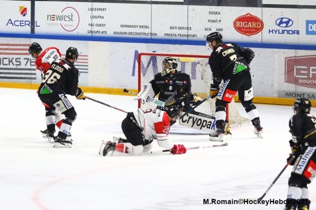 Photo hockey match Rouen - Nice le 05/03/2021