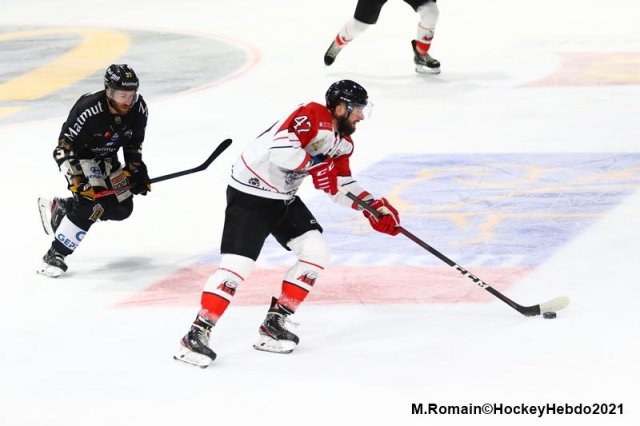 Photo hockey match Rouen - Nice le 05/03/2021