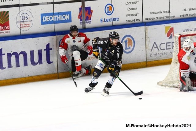 Photo hockey match Rouen - Nice le 05/03/2021