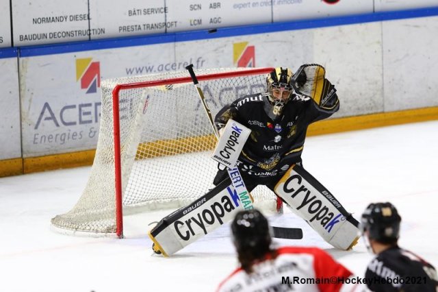 Photo hockey match Rouen - Nice le 05/03/2021
