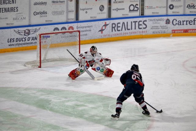 Photo hockey match Angers  - Mulhouse le 05/03/2021