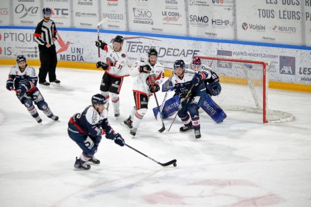 Photo hockey match Angers  - Mulhouse le 05/03/2021