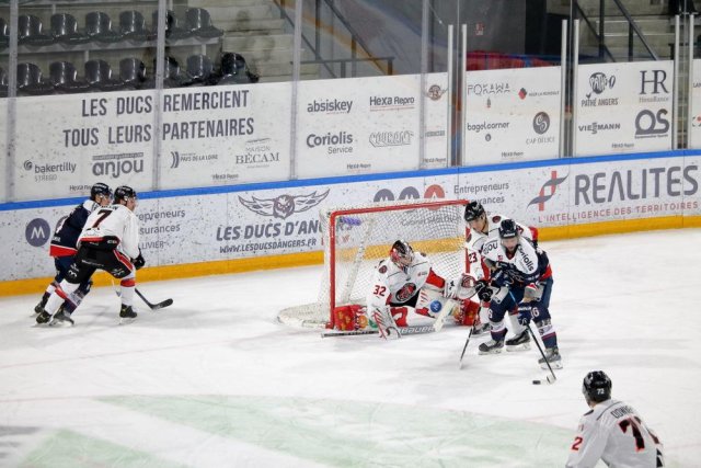 Photo hockey match Angers  - Mulhouse le 05/03/2021