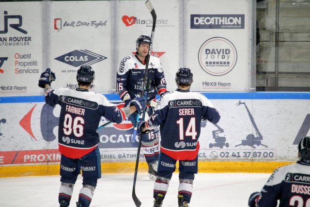 Photo hockey match Angers  - Mulhouse le 05/03/2021