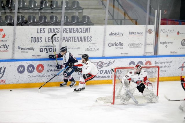 Photo hockey match Angers  - Mulhouse le 05/03/2021