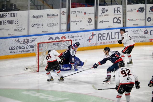 Photo hockey match Angers  - Mulhouse le 05/03/2021