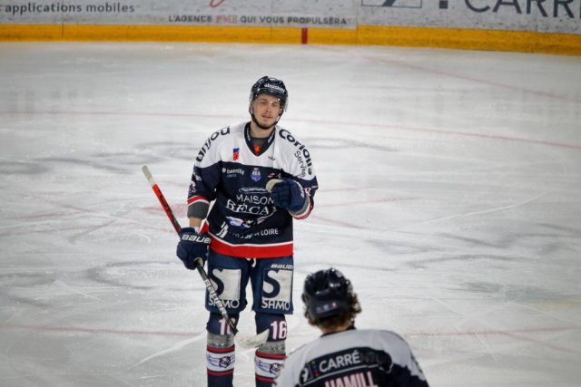 Photo hockey match Angers  - Mulhouse le 05/03/2021