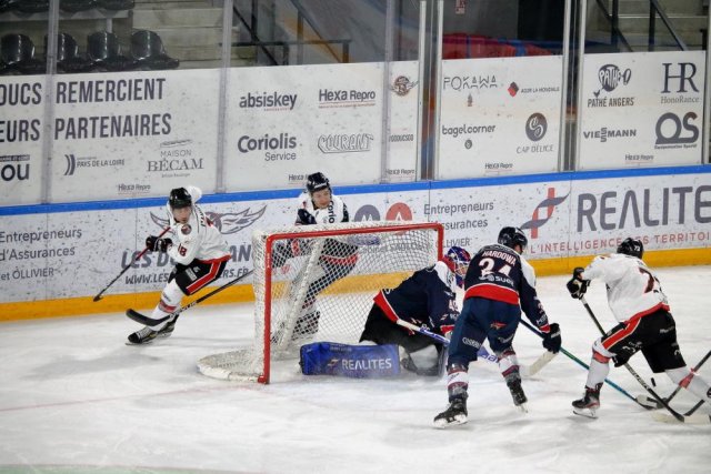 Photo hockey match Angers  - Mulhouse le 05/03/2021