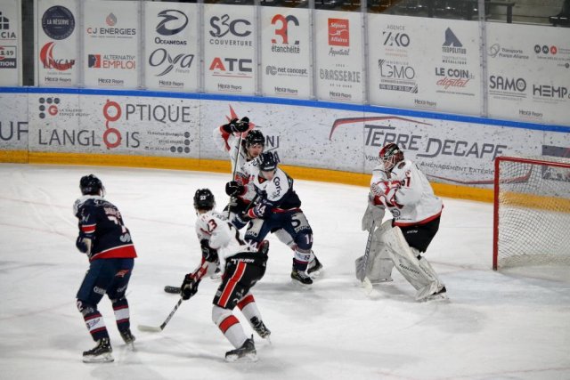 Photo hockey match Angers  - Mulhouse le 05/03/2021