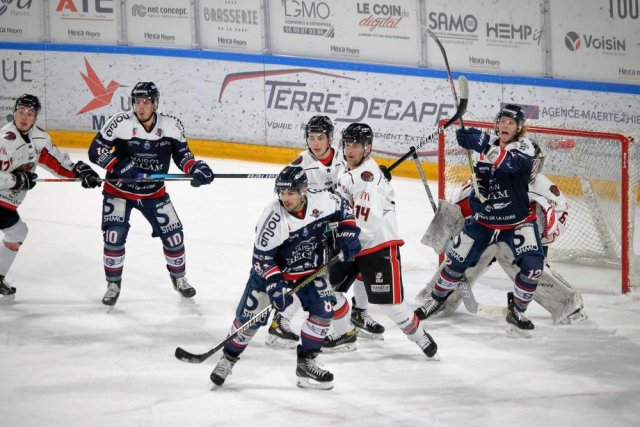 Photo hockey match Angers  - Mulhouse le 05/03/2021