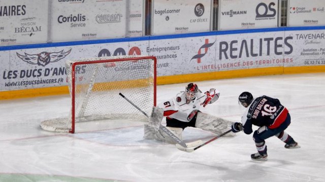 Photo hockey match Angers  - Mulhouse le 05/03/2021