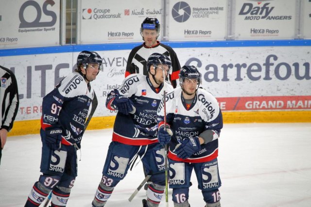 Photo hockey match Angers  - Mulhouse le 05/03/2021