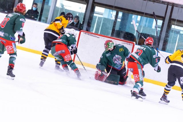 Photo hockey match Mont-Blanc - Strasbourg  le 06/03/2021