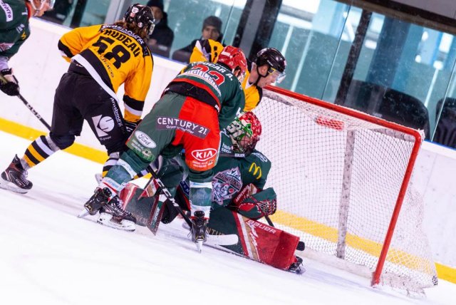 Photo hockey match Mont-Blanc - Strasbourg  le 06/03/2021
