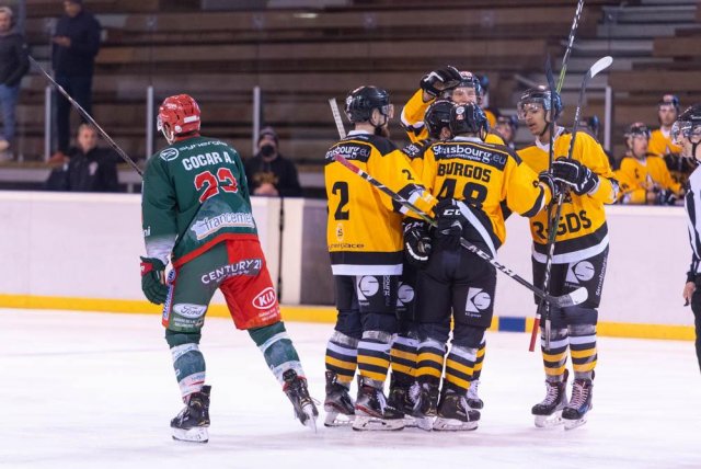 Photo hockey match Mont-Blanc - Strasbourg  le 06/03/2021