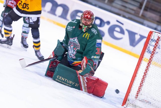 Photo hockey match Mont-Blanc - Strasbourg  le 06/03/2021
