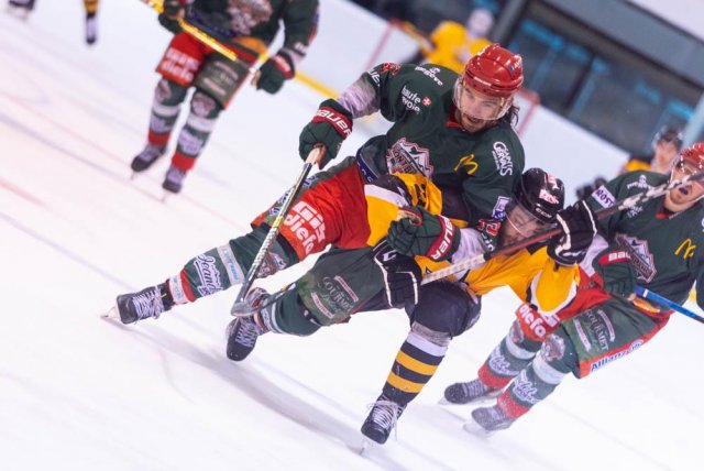 Photo hockey match Mont-Blanc - Strasbourg  le 06/03/2021