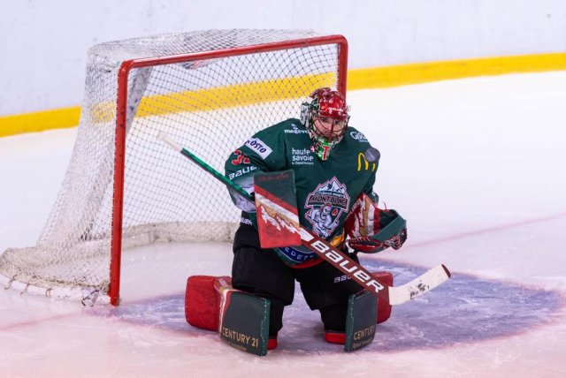 Photo hockey match Mont-Blanc - Strasbourg  le 06/03/2021