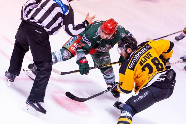 Photo hockey match Mont-Blanc - Strasbourg  le 06/03/2021