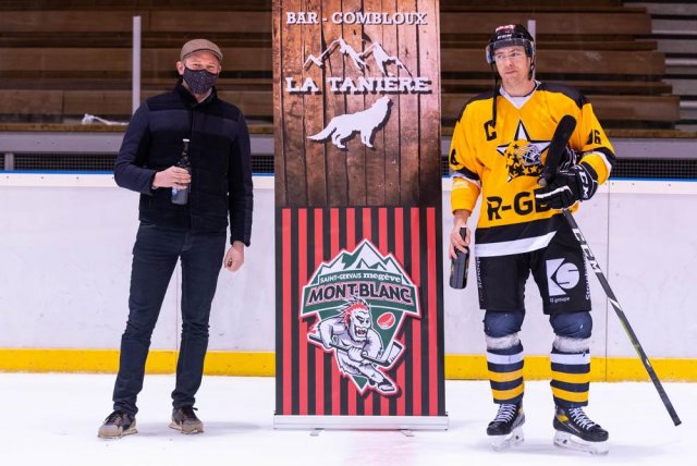 Photo hockey match Mont-Blanc - Strasbourg  le 06/03/2021