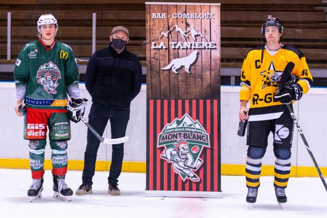 Photo hockey match Mont-Blanc - Strasbourg  le 06/03/2021