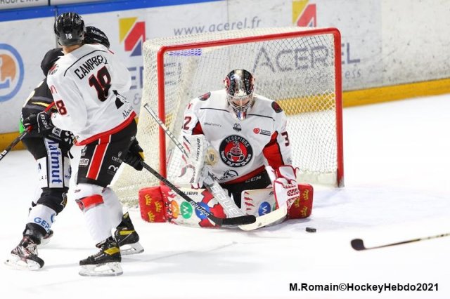 Photo hockey match Rouen - Mulhouse le 06/03/2021