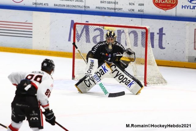 Photo hockey match Rouen - Mulhouse le 06/03/2021