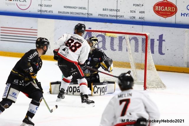 Photo hockey match Rouen - Mulhouse le 06/03/2021