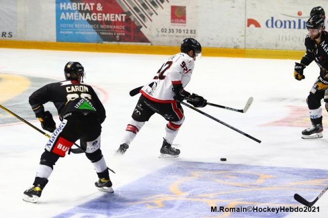 Photo hockey match Rouen - Mulhouse le 06/03/2021