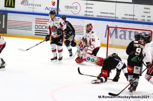 Photo hockey match Rouen - Mulhouse le 06/03/2021