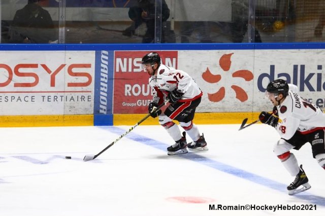 Photo hockey match Rouen - Mulhouse le 06/03/2021