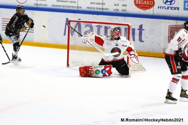 Photo hockey match Rouen - Mulhouse le 06/03/2021