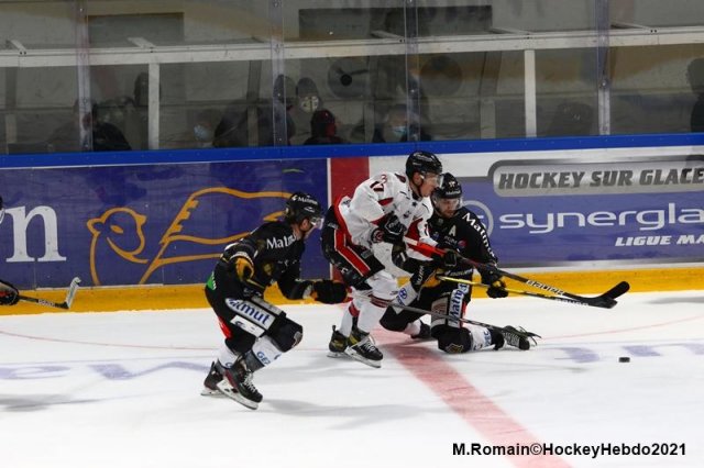Photo hockey match Rouen - Mulhouse le 06/03/2021