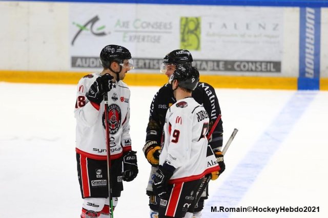 Photo hockey match Rouen - Mulhouse le 06/03/2021