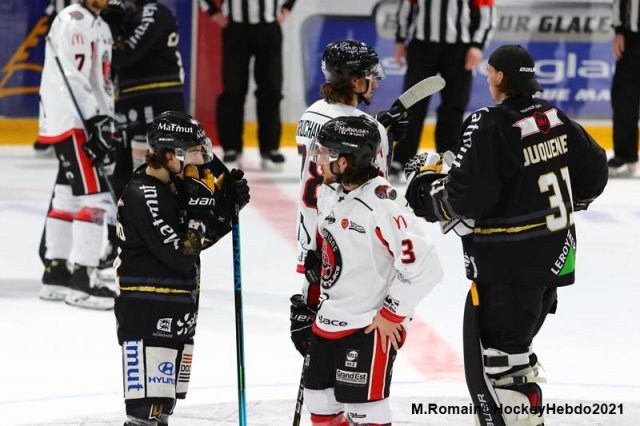 Photo hockey match Rouen - Mulhouse le 06/03/2021