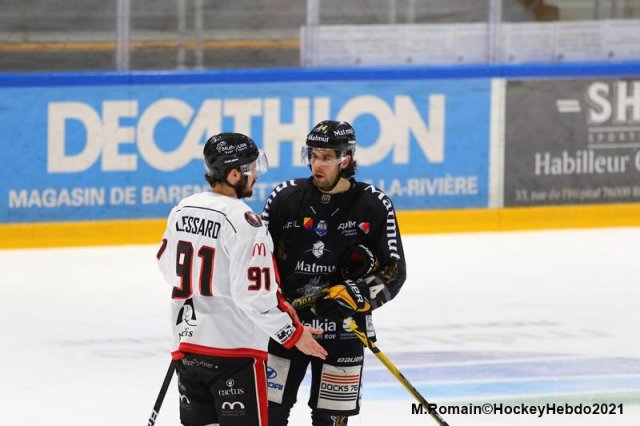 Photo hockey match Rouen - Mulhouse le 06/03/2021
