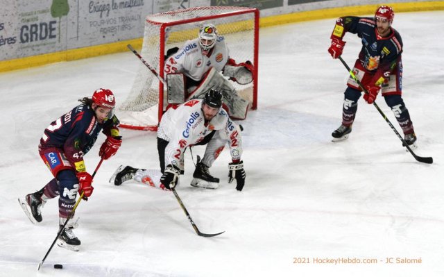 Photo hockey match Grenoble  - Amiens  le 06/03/2021