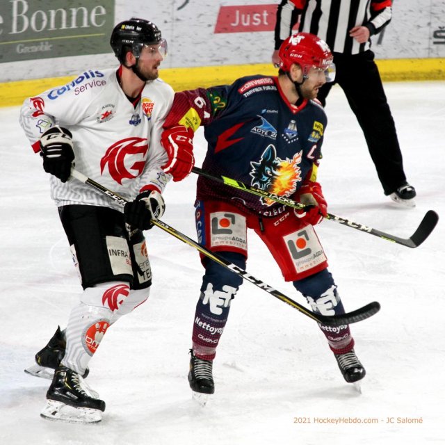 Photo hockey match Grenoble  - Amiens  le 06/03/2021