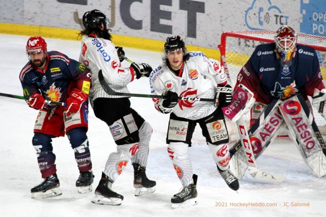Photo hockey match Grenoble  - Amiens  le 06/03/2021