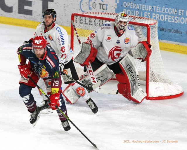 Photo hockey match Grenoble  - Amiens  le 06/03/2021