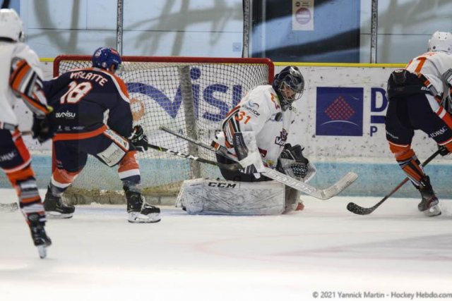 Photo hockey match Clermont-Ferrand - Montpellier  le 06/03/2021