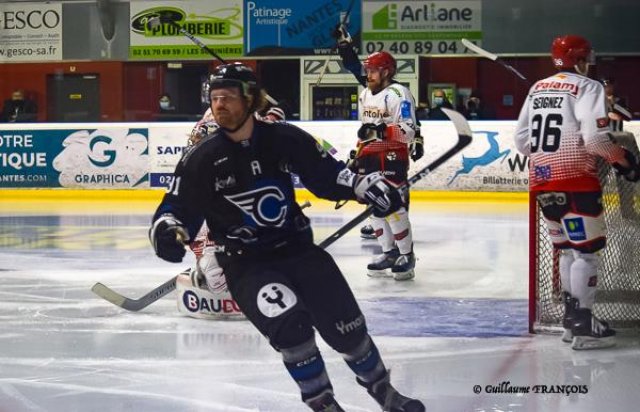 Photo hockey match Nantes - Cholet  le 06/03/2021