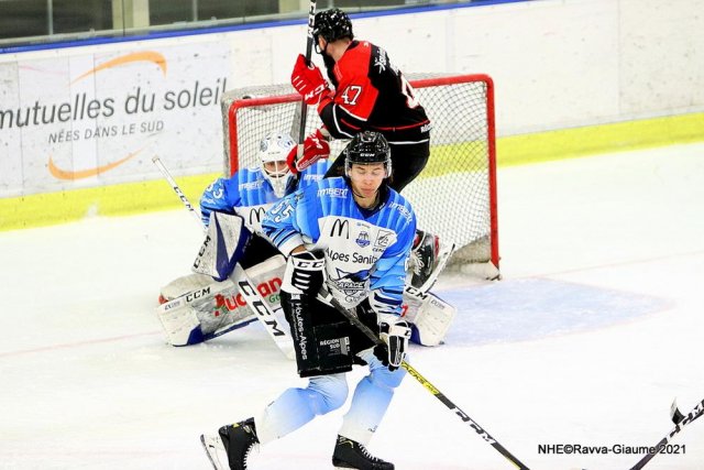 Photo hockey match Nice - Gap  le 09/03/2021